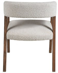 Modern - Barrel Back Dining Chair - White