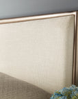 Westwood - Upholstered Metal Bed