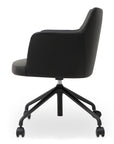 Morris - PVC Office Chair - Black
