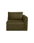 Swift - Right Arm Facing Chair - Dark Green