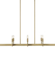 Cordoba - 8 Light Linear Chandelier - Gold