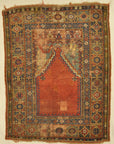 Antique Mujur Prayer rugs and more oriental carpet 33842-