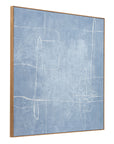 Notion - Canvas Art - Light Blue