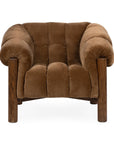 Sansa - Upholstered Accent Chair - Bronze