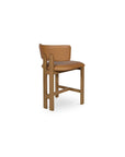 Morel - Leather Counter Stool - Brown