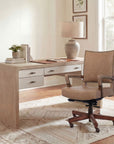 EC - Chace Executive Swivel Tilt Chair - Light Brown