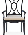 Charleston - Upholstered Seat Arm Chair (Set of 2)