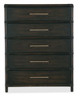 Retreat - Pole Rattan Five-Drawer Chest
