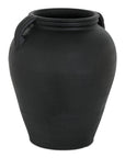 Jovi - Terracotta Vase - Black