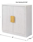 Emma - 2 Door White Cabinet