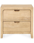 Laguna - 2 Drawer Nightstand - Natural