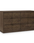 Santa - 6-Drawer Dresser - Toasted Brown