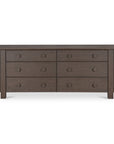 Loren - 6 Drawer Dresser - Dark Brown