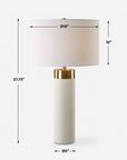 Wessex - Table Lamp - White