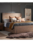 Modern - Koda King Panel Bed - Dark Brown