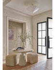 Birchaven - Woven Pouf - Light Brown
