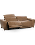 Kadon - Leather Power Recliner Sofa - Tan