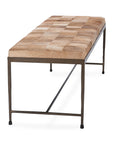 Achen - Hide 60" Bench