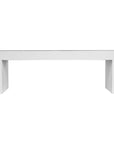 Lazarus - Outdoor Bench - White
