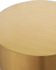 Golden Vessel - Modern Accent Table