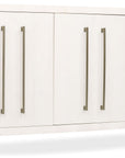 Melange - Bar None Credenza - White