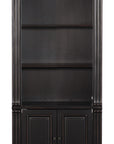 Telluride - Bunching Bookcase (With Doors) - Black