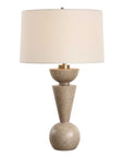 Cullum - Geometric Table Lamp - Light Brown
