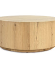Layne - Round Coffee Table With Casters
