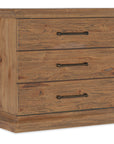 Big Sky - 3-Drawer Nightstand - Light Brown