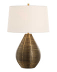 Knowles - Brass Table Lamp - Bronze