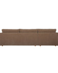 Bryn - Sectional Camel Left Stationary Sofa - Light Brown