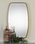 Canillo - Mirror - Antiqued Gold