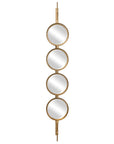 Button - Mirror - Gold