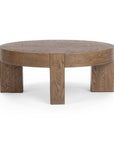Bristol - Round Coffee Table - Cafe Brown