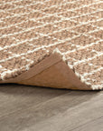 Serene - Windowpane Chenille Area Rug
