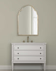 Brayden - Petite Arch Mirror - Silver