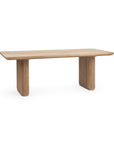 Vander - Oak Wood 84" Dining Table