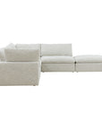 Clay - Dream Modular Sectional - Pearl Silver
