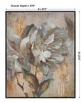 Dazzling - Floral Art - Light Brown