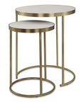 Aragon - Nesting Tables (Set of 2) - White
