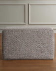 Kelce - Woven Checkered Ottoman - Brown