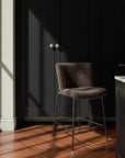 Early - Counter Stool - Dark Brown