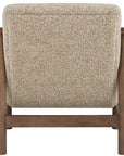 Colt - Occasional Chair - Beige / Dark Brown