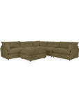 Caplan - 6 Piece Modular Sectional With Ottoman