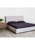 Luzon - King Bed - Light Gray