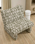 Willa - Accent Chair - Green / White