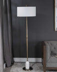 Minette - Mid-Century Floor Lamp - Gold
