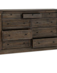 Adelaide - Wood 9 Drawer Dresser - Cocoa Brown