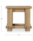 Morey - Side Table - Natural