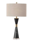 Alastair - Marble Table Lamp - Black